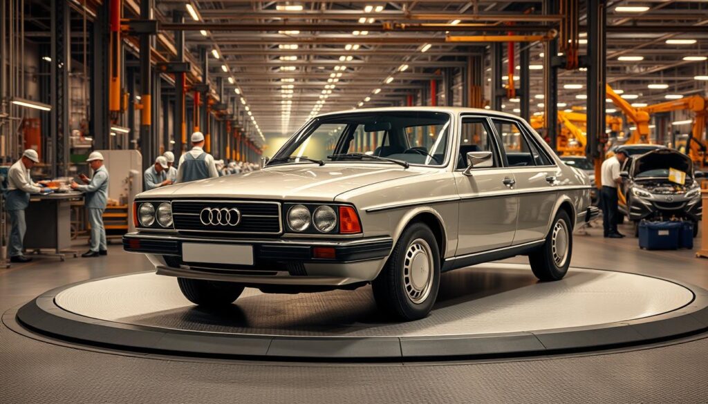 Audi 100 in der Automobilindustrie