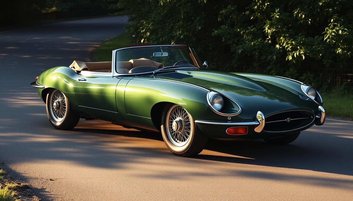 Jaguar E-Type: Klassische Eleganz trifft Leistung