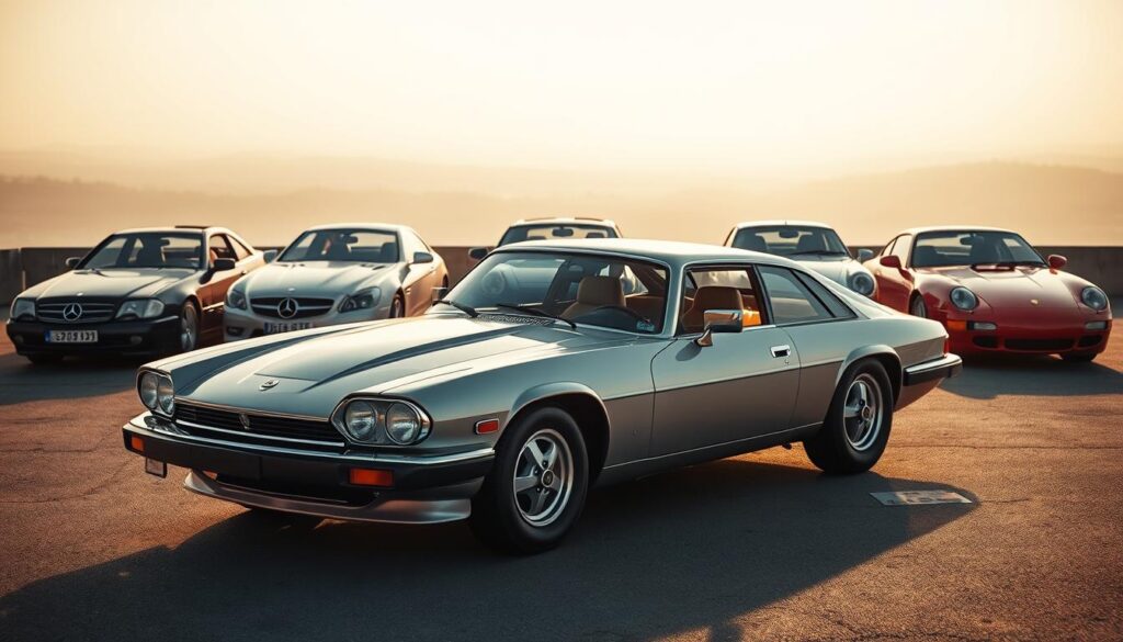 Jaguar XJS im Vergleich zu Zeitgenossen