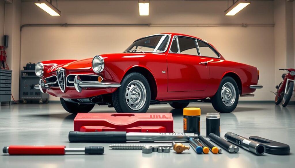 Restaurierung des Giulia Sprint GT