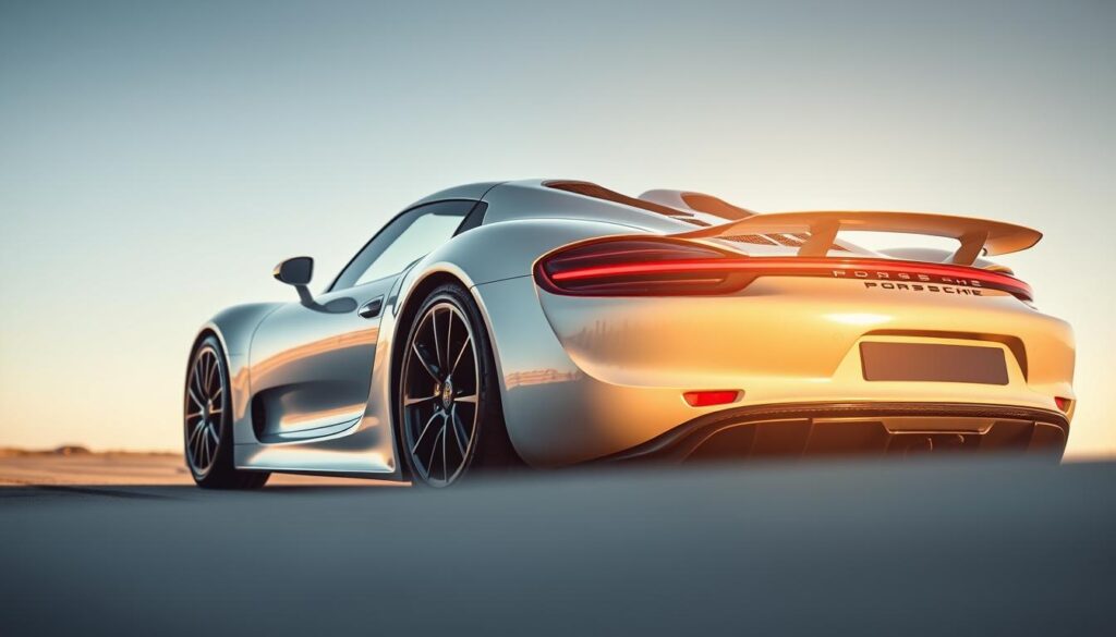 Aerodynamik Porsche 918 Spyder