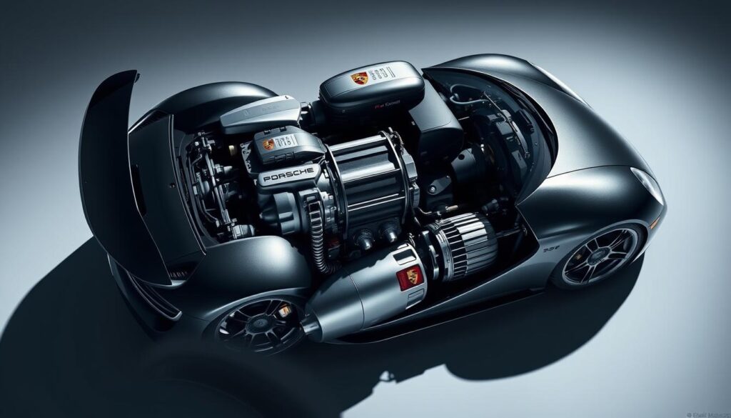 Hybridantrieb Porsche 918 Spyder