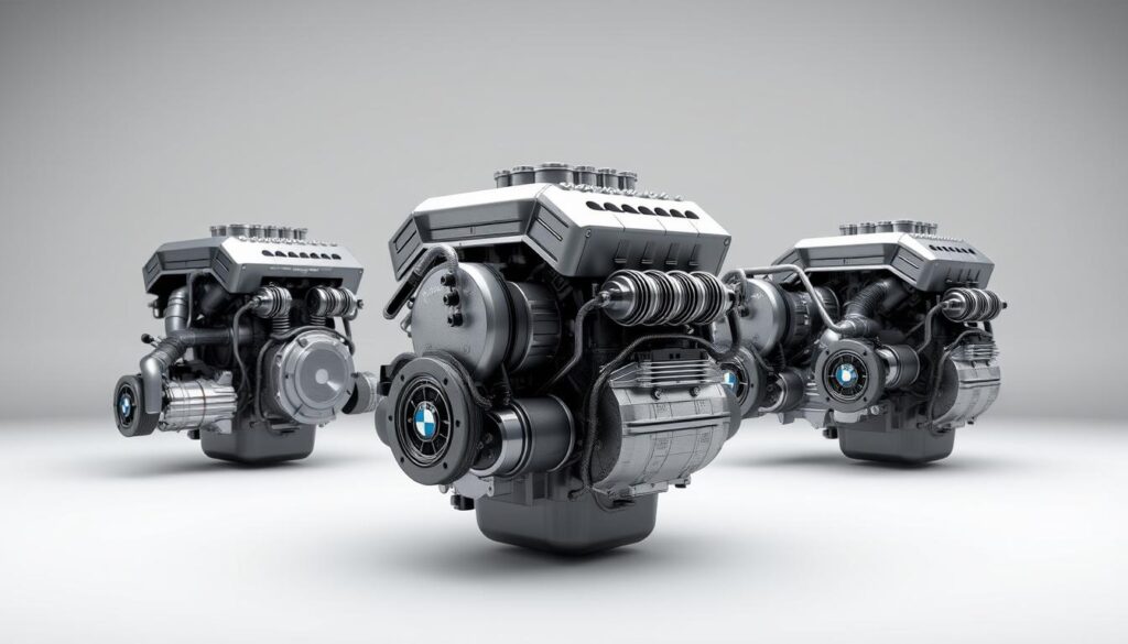 Motor des Sportcoupés