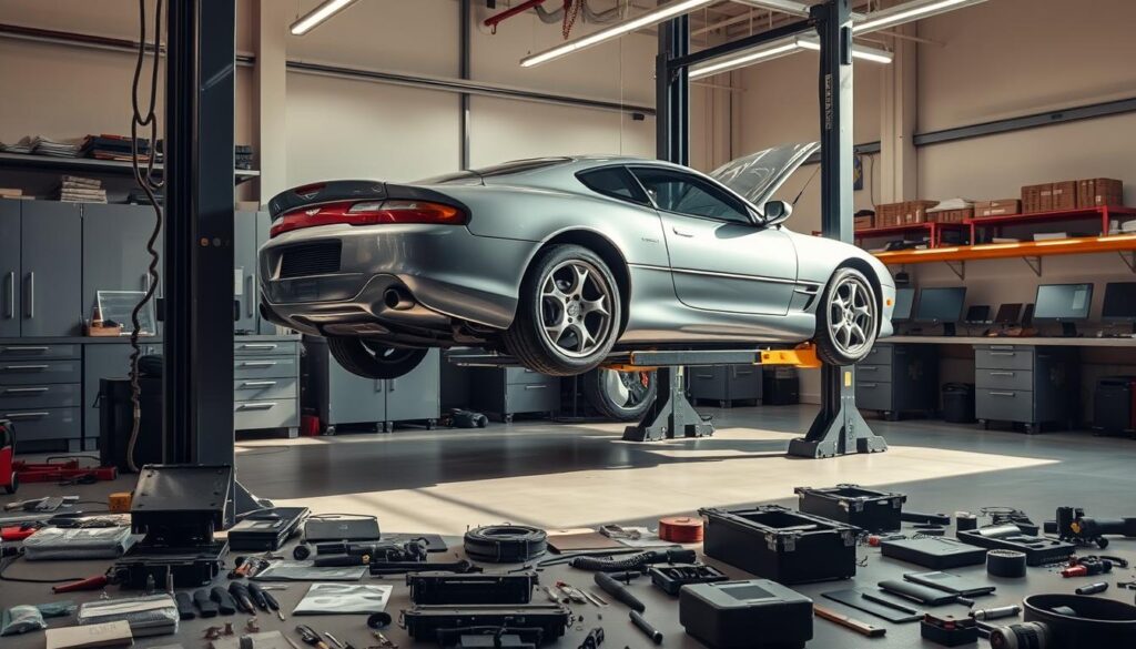 Service und Wartung des DB7 Vantage