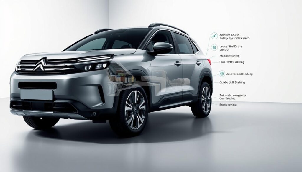 Sicherheitsausstattung des Citroen Aircross