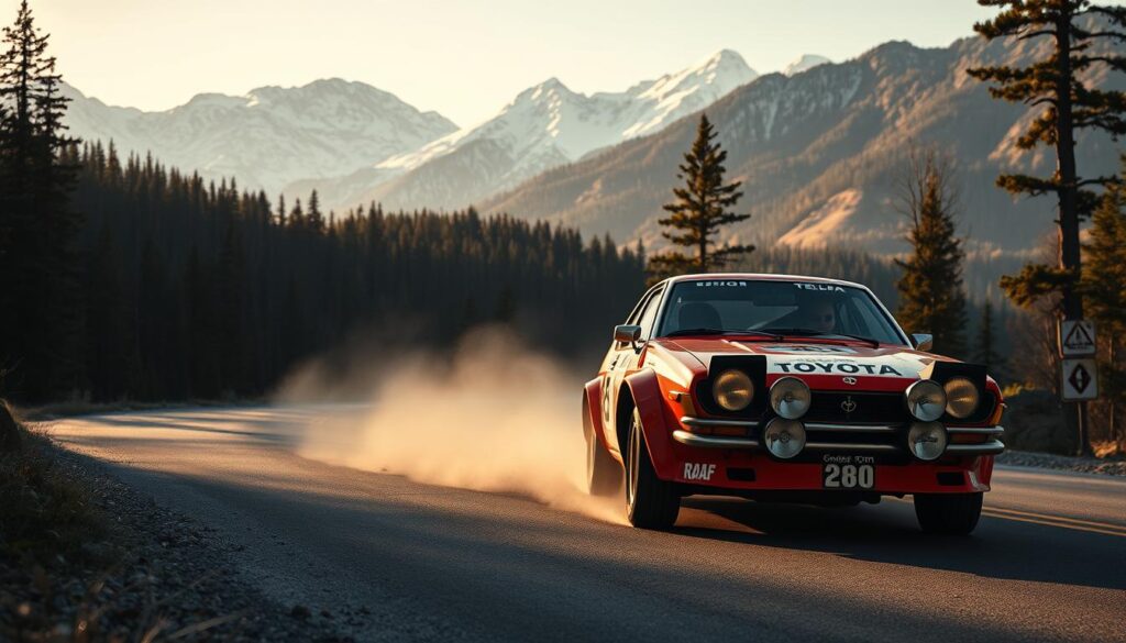 Toyota Celica Rallye-Einsatz
