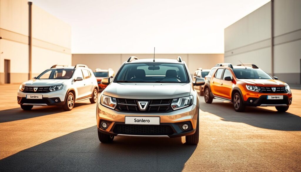 Vergleich Dacia Modelle