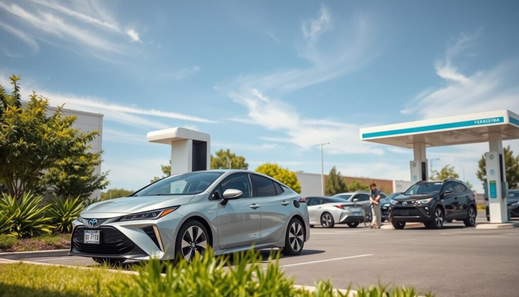 Wasserstofftankstelle im Alltag