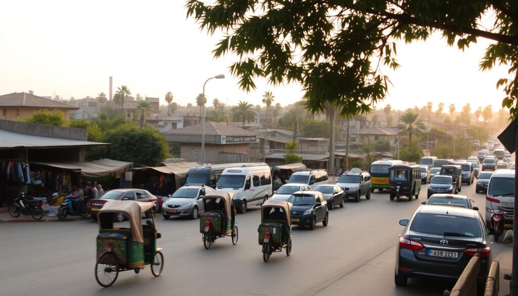 Linksverkehr in Afrika