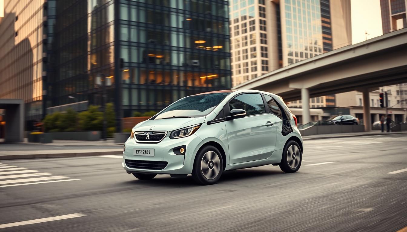 Peugeot iOn: Elektrisches Fahren im Stadtleben