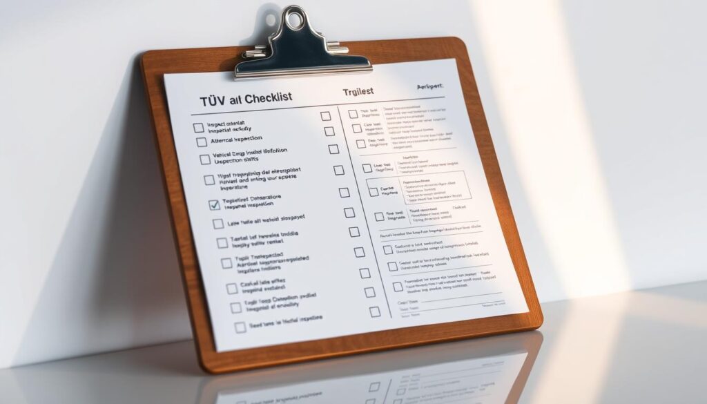 Checkliste TÜV-Vorbereitung Checkliste TÜV-Vorbereitung