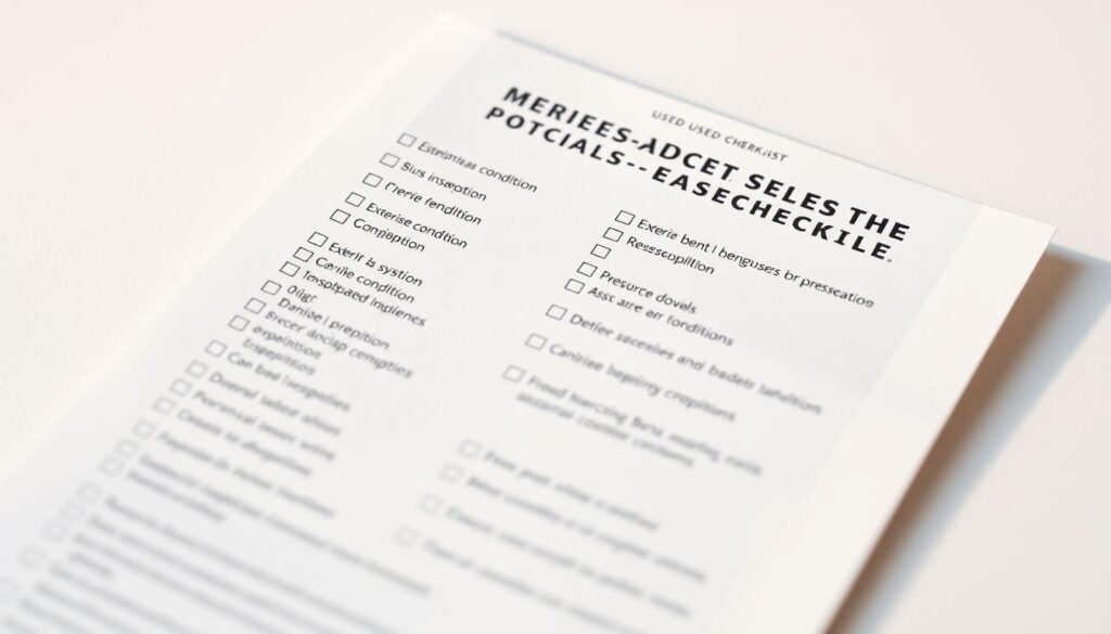Gebrauchtwagenkauf Checkliste Mercedes