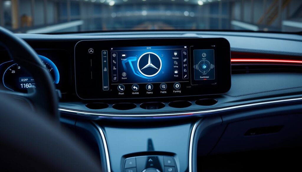 Hyperscreen Infotainment System Elektroauto