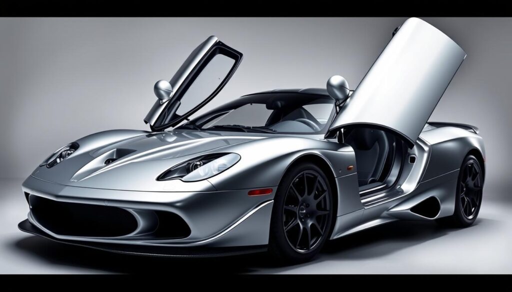 SLR McLaren Design Aerodynamik