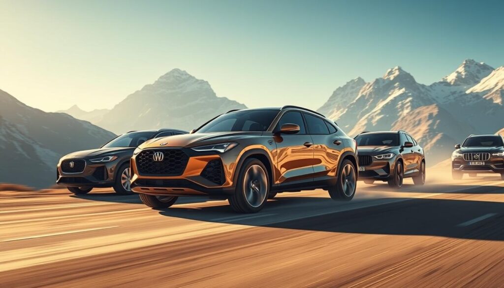 SUV-Coupé Vergleich Wettbewerbsmodelle
