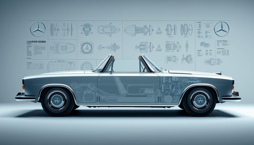 Technische Daten Mercedes Ponton