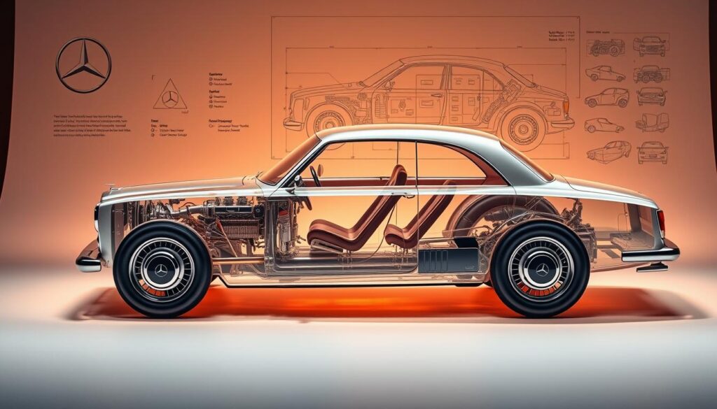 Technische Innovationen Mercedes Ponton