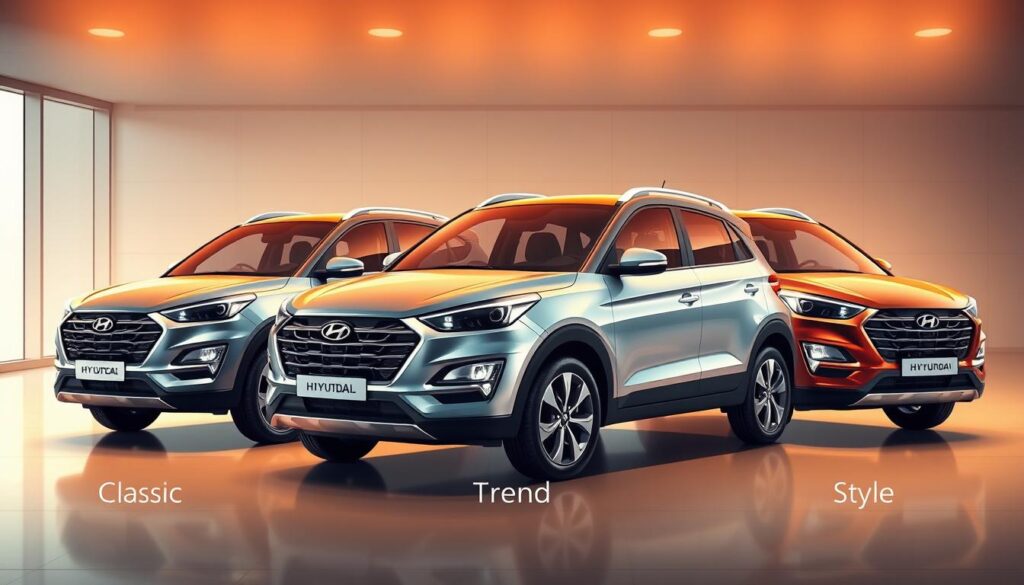 Ausstattungsvarianten Hyundai ix20