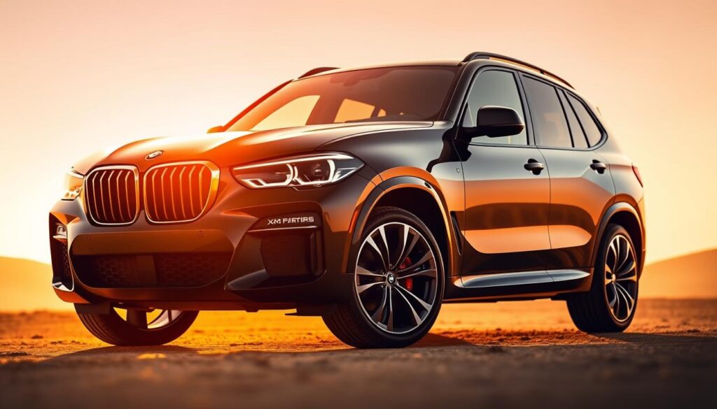 Luxus SUV Design Goldene Akzente Luxus SUV Design Goldene Akzente