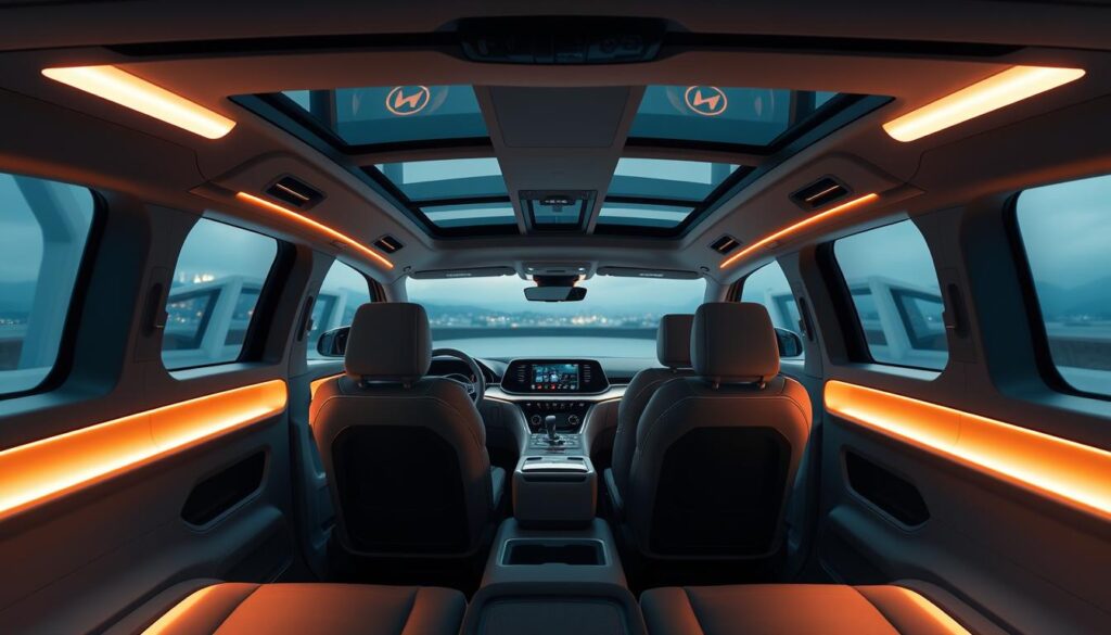 Raumkonzept Elektroauto