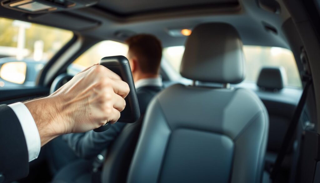 Fahrersitz einstellen