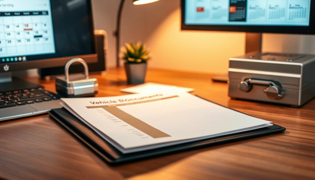 Sichere Aufbewahrung des Fahrzeugbriefs