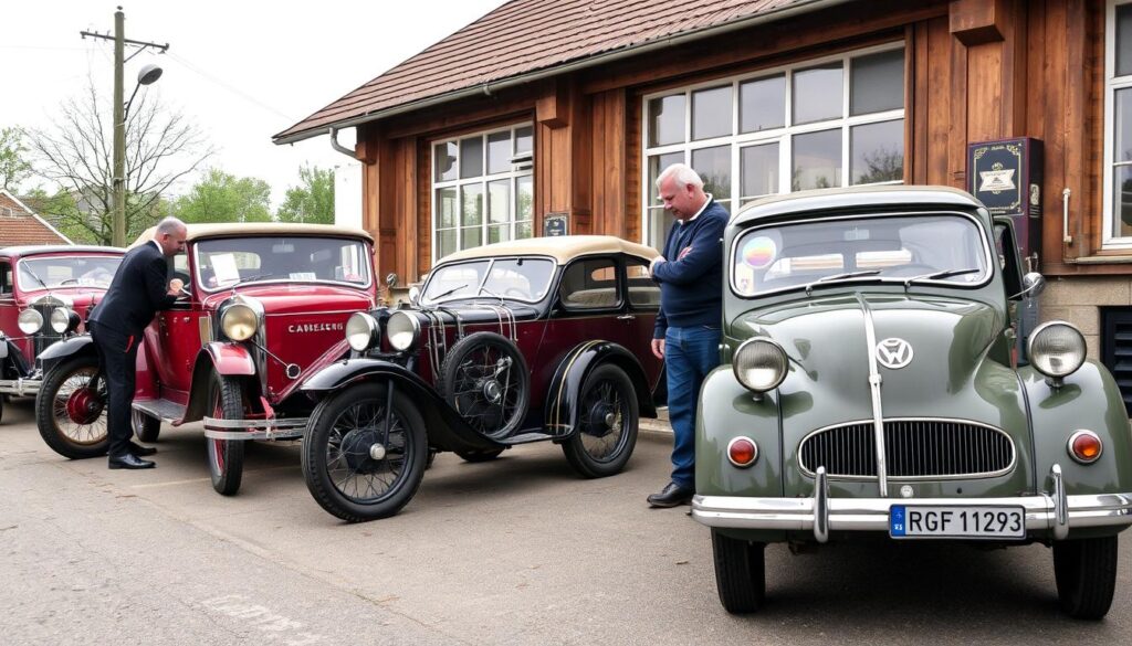 Ummeldung und Inspektion Oldtimer