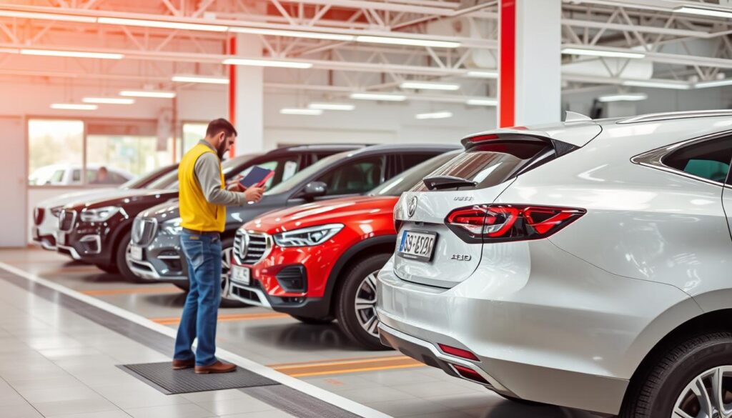 professionelle Gebrauchtwagenprüfung