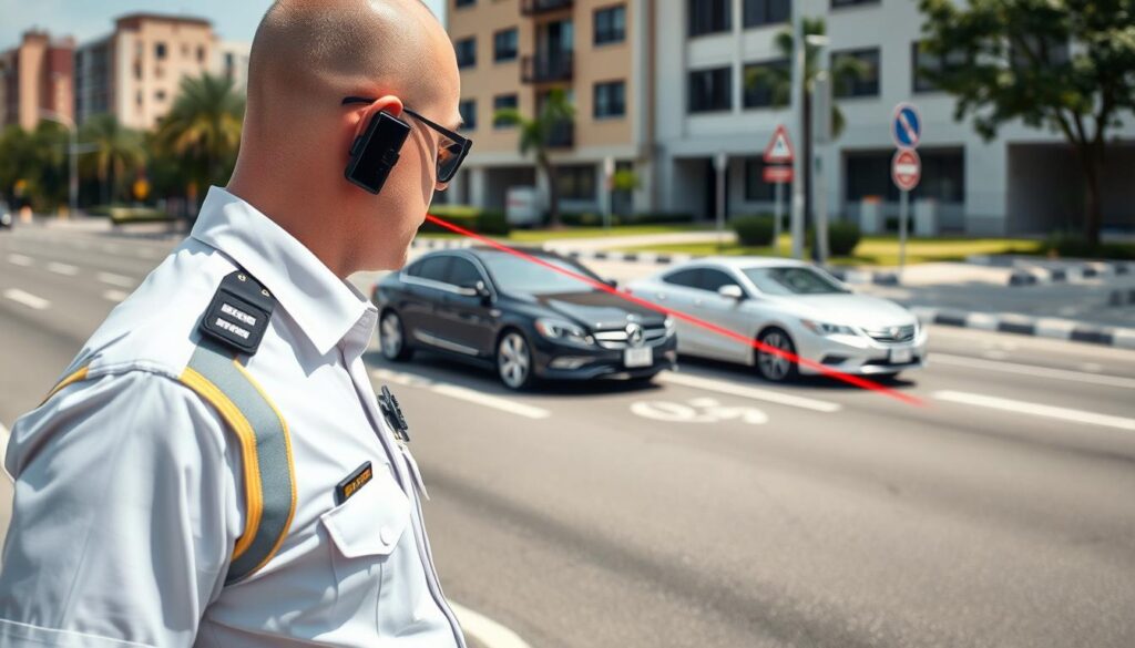 Abstandsmessung Polizei Abstandsmessung Polizei