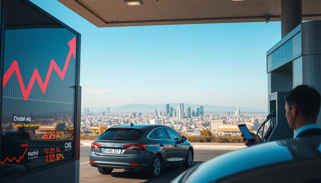 Einfluss von Rohölpreisen auf Kraftstoffpreise