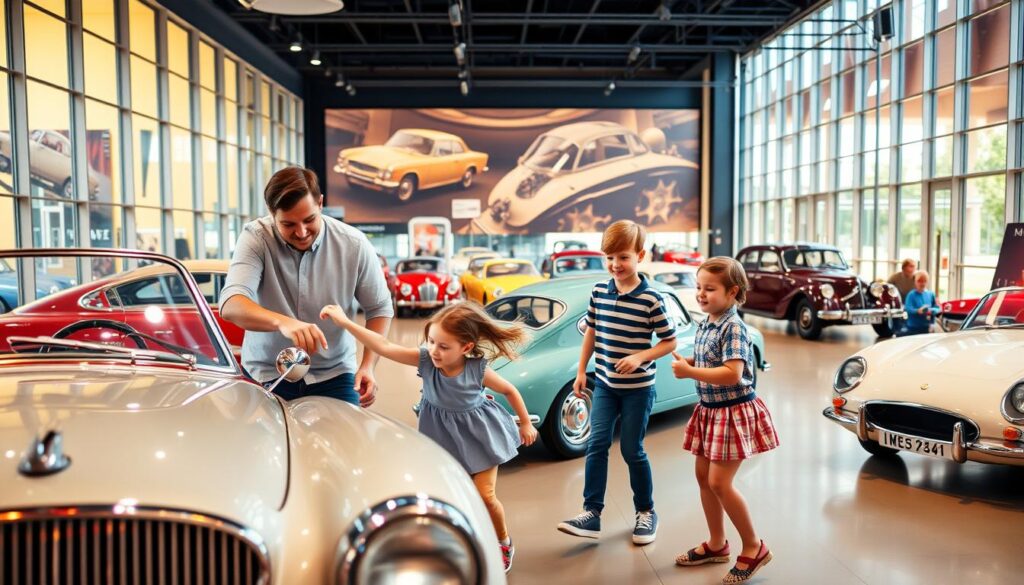 Familienprogramme in Automuseen