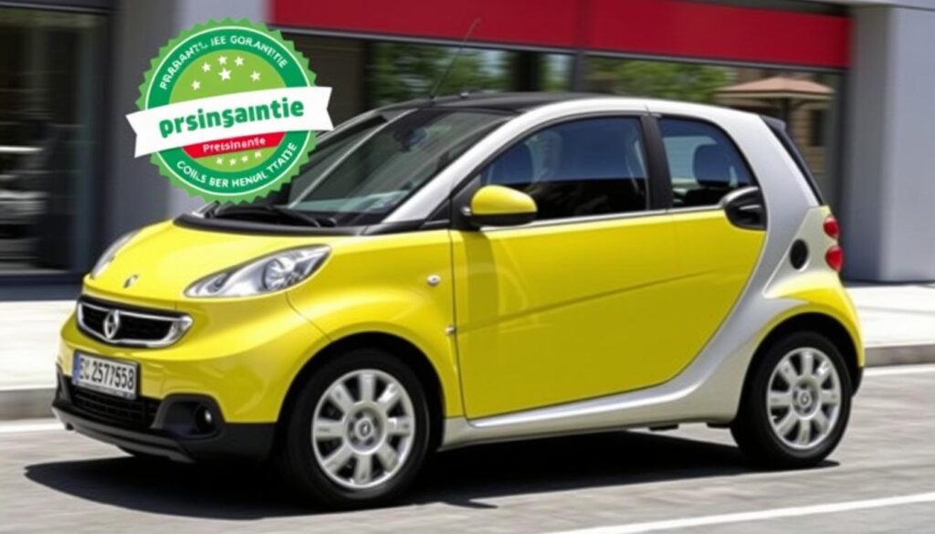 Preisspanne Kleinstwagen Garantie