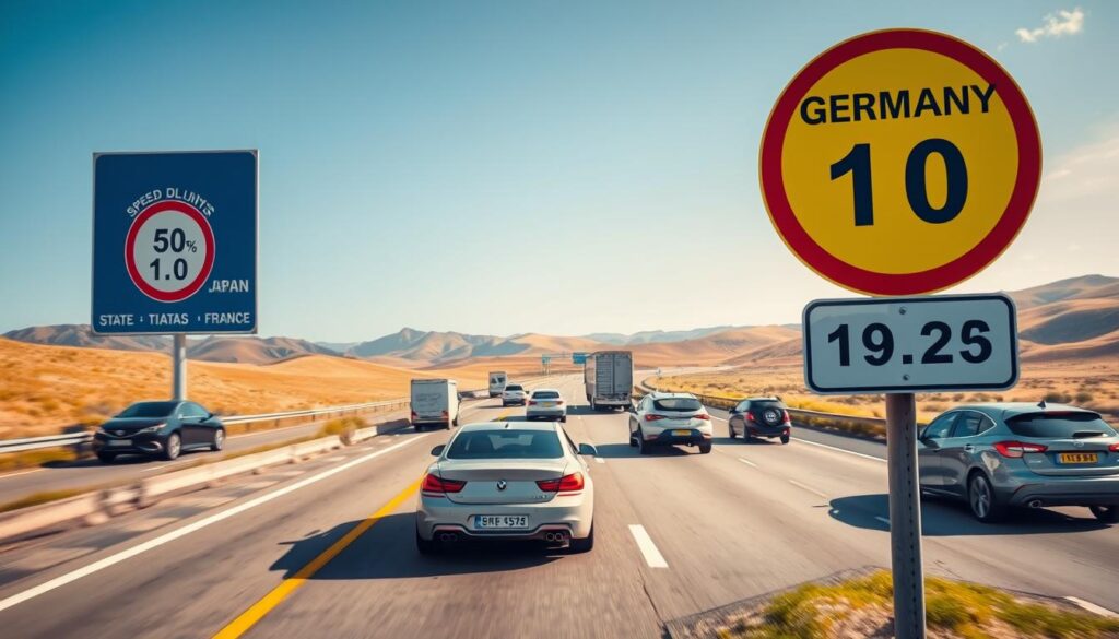 Tempolimit internationaler Vergleich